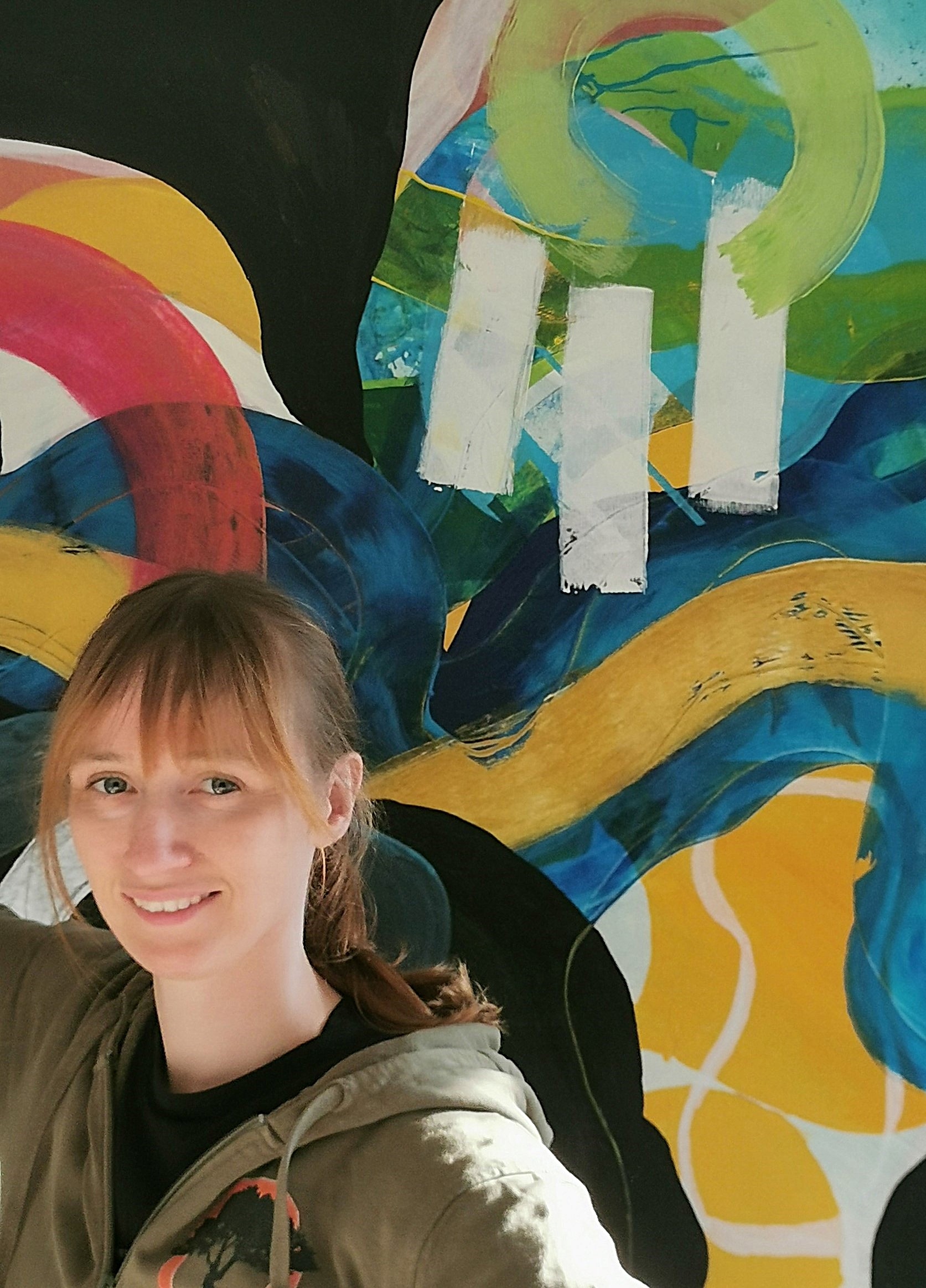 Picture of the artist, Marina Dittrich.